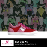 Minimal Low Top Sneakers: Vale'T