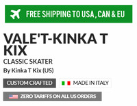 Classic Skater Shoes: Vale'T