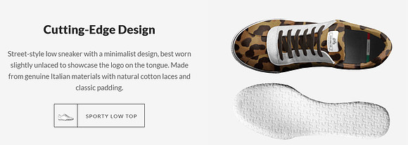 Sporty Low Tops: Levito