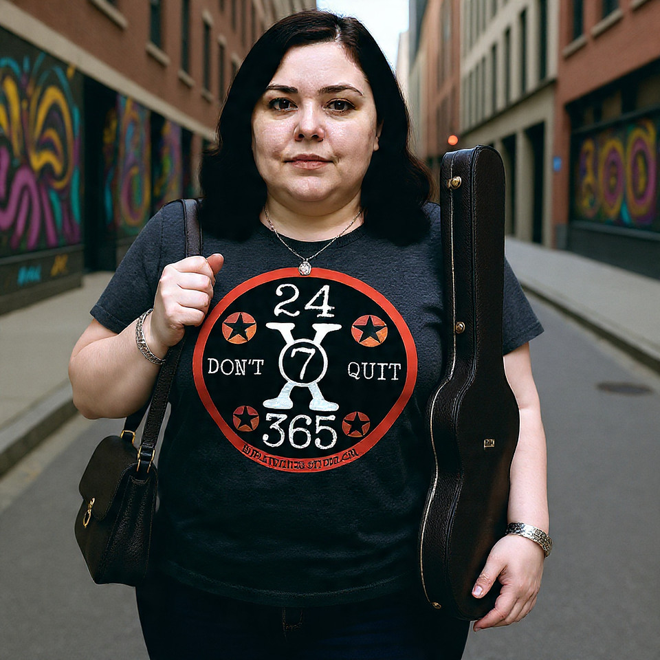 24x7x365 Don't Quit: Womens Plus Size T-Shirt
