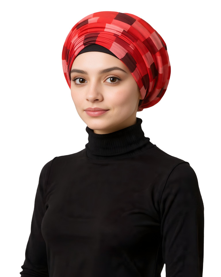 Cube Rojo: Head Wraps, Hijabs, Turbans Scarves, Sarongs