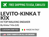 High Top Walking Sneakers: Levito