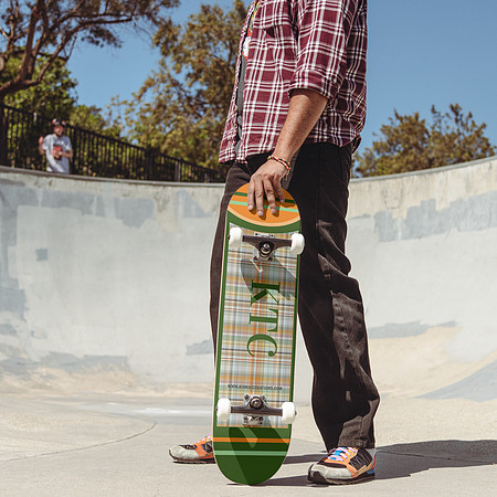 Skateboard: Aston Plaids 2 [discounts on checkout]