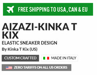 Elastic Strap Sneakers Shoes: Aizazi