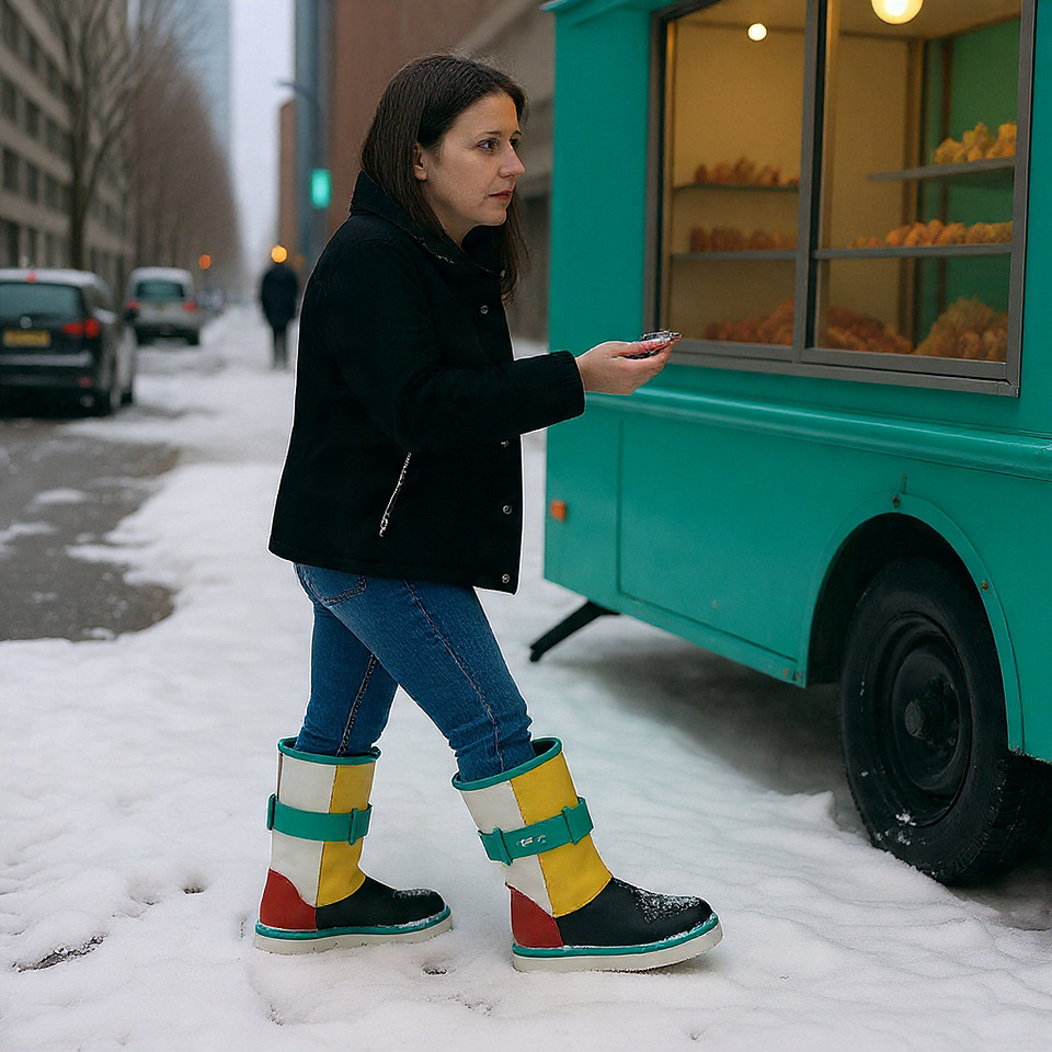 Belted Mid-Boots: A'ho