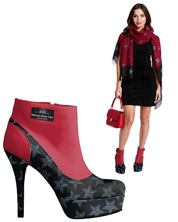 ($239) Ankle Boot Platform Stiletto Heels: Myrman