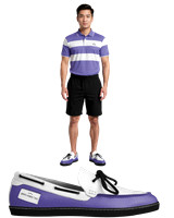 Classic Dockside Shoes: Grapo