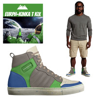 ($239) Retro Basketball High Tops: Eurph