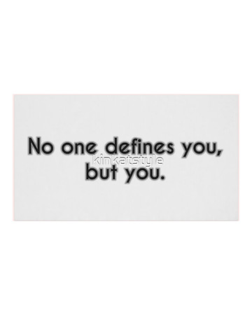 "Breaking Labels" - No One Defines You But You