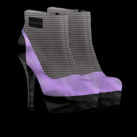Ankle Boot Platform Stiletto Heels: Grapo