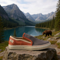 Traditional Slip-On Sneakers: B3AR