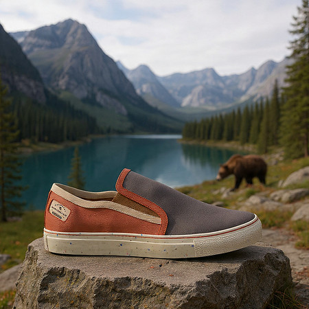 Traditional Slip-On Sneakers: B3AR