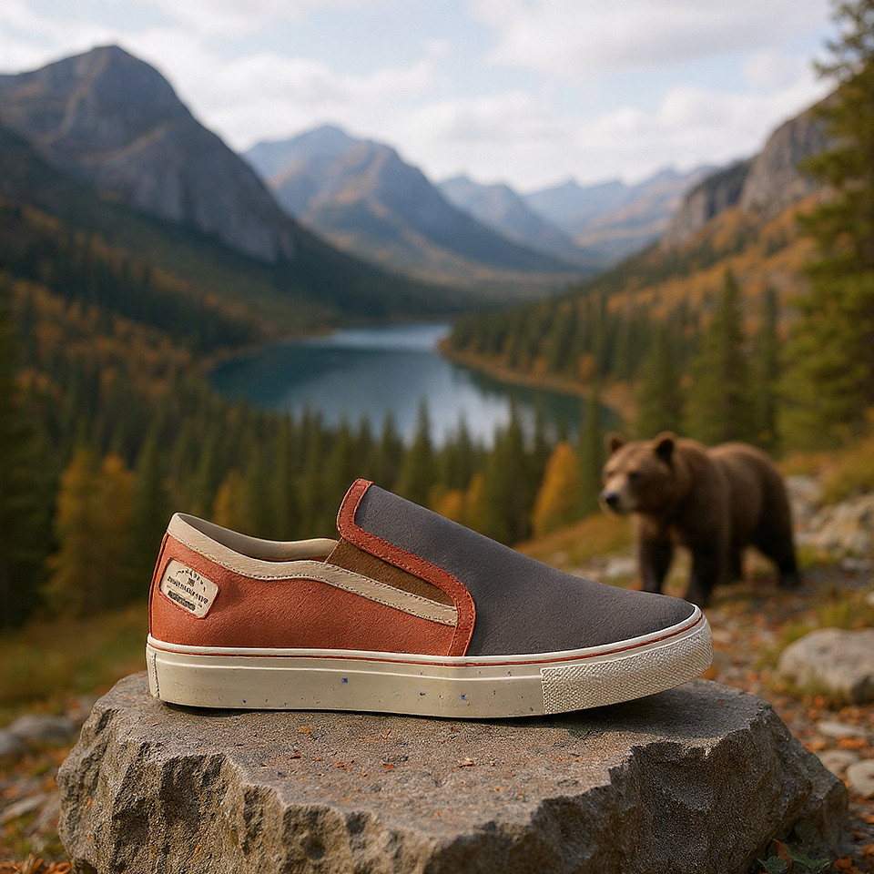 Traditional Slip-On Sneakers: B3AR