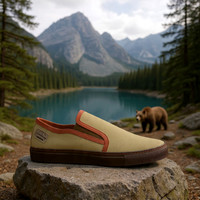 Traditional Slip On Sneakers: B3AR
