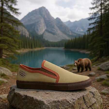Traditional Slip On Sneakers: B3AR