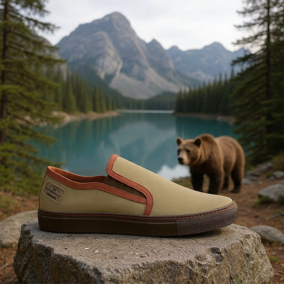 Traditional Slip On Sneakers: B3AR