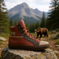 Classic High Top Sneakers: B3AR Redskin
