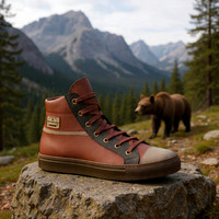 Classic High Top Sneakers: B3AR Redskin