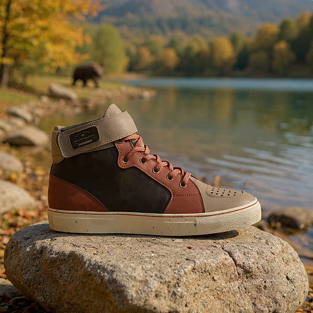 Basketball High Tops With Straps: B3AR