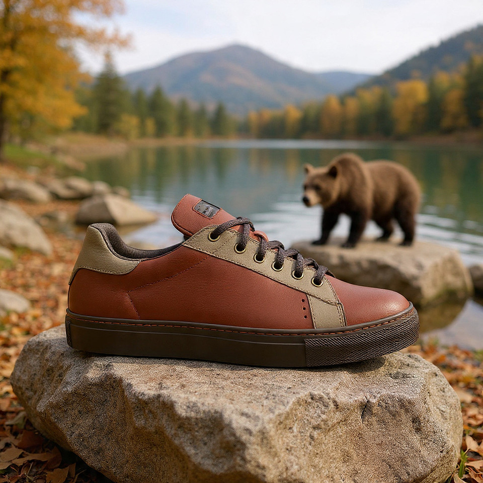 Tennis Low Tops: B3AR Redskin