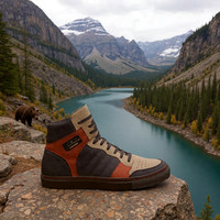 Retro Basketball High Tops: B3AR