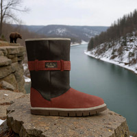($219) Mid-Belted Boots: B3AR