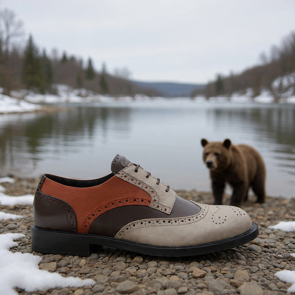 Traditional Derby Shoes: B3AR Shine