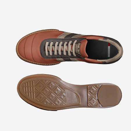 Indoor Soccer Style Striped Shoes: B3AR