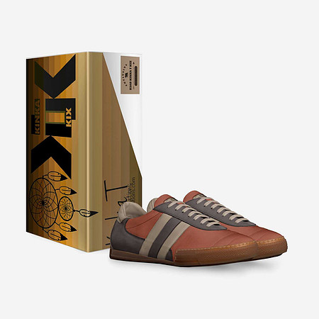 Indoor Soccer Style Striped Shoes: B3AR