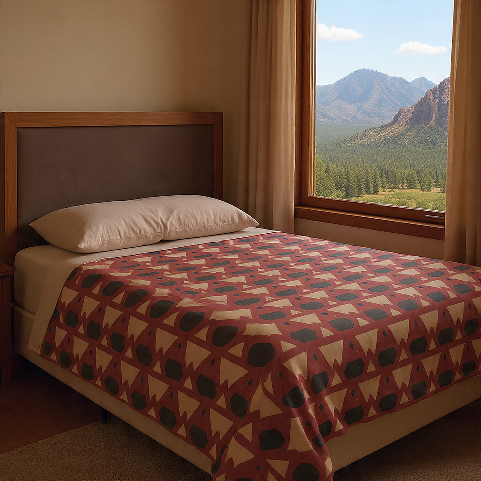 ($201.12) Duvet Cover: Apache Peaks