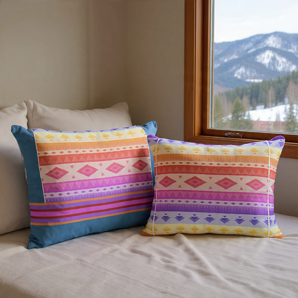 Accent Pillow: Dusk Dancer ($47)