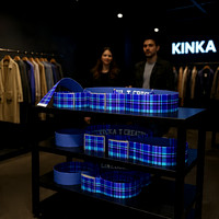 Blue Plaid: Belt
