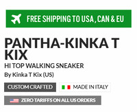 ($239) High Top Walking Sneakers: Pantha