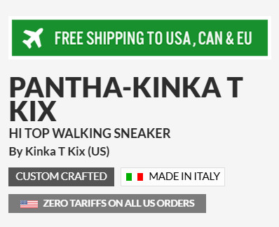 ($239) High Top Walking Sneakers: Pantha