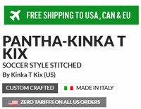 ($209) Soccer Stitch Styled Indoor Soccer Shoes: Pantha