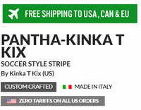 ($209) Soccer Style 3 Stripes Indoor Soccer Shoes: Pantha