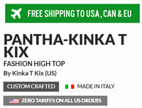 ($229) Fashion High Top Sneakers: Pantha