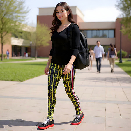 Ziggy: Hand-Sewn Full Length Leggings