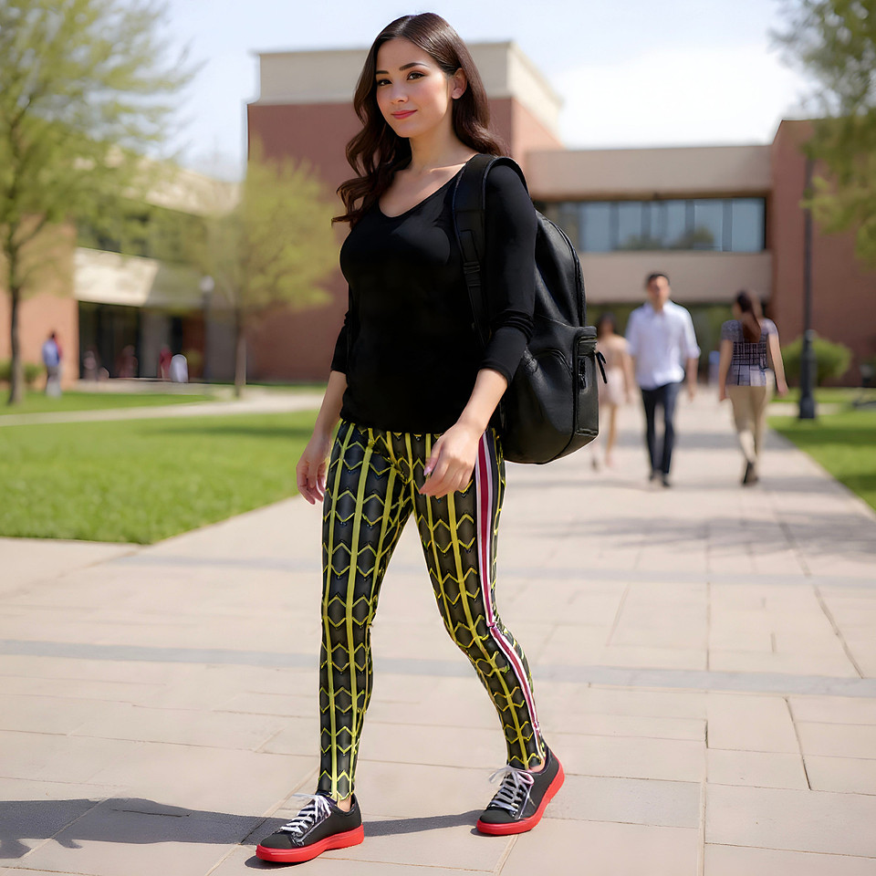 Ziggy: Hand-Sewn Full Length Leggings