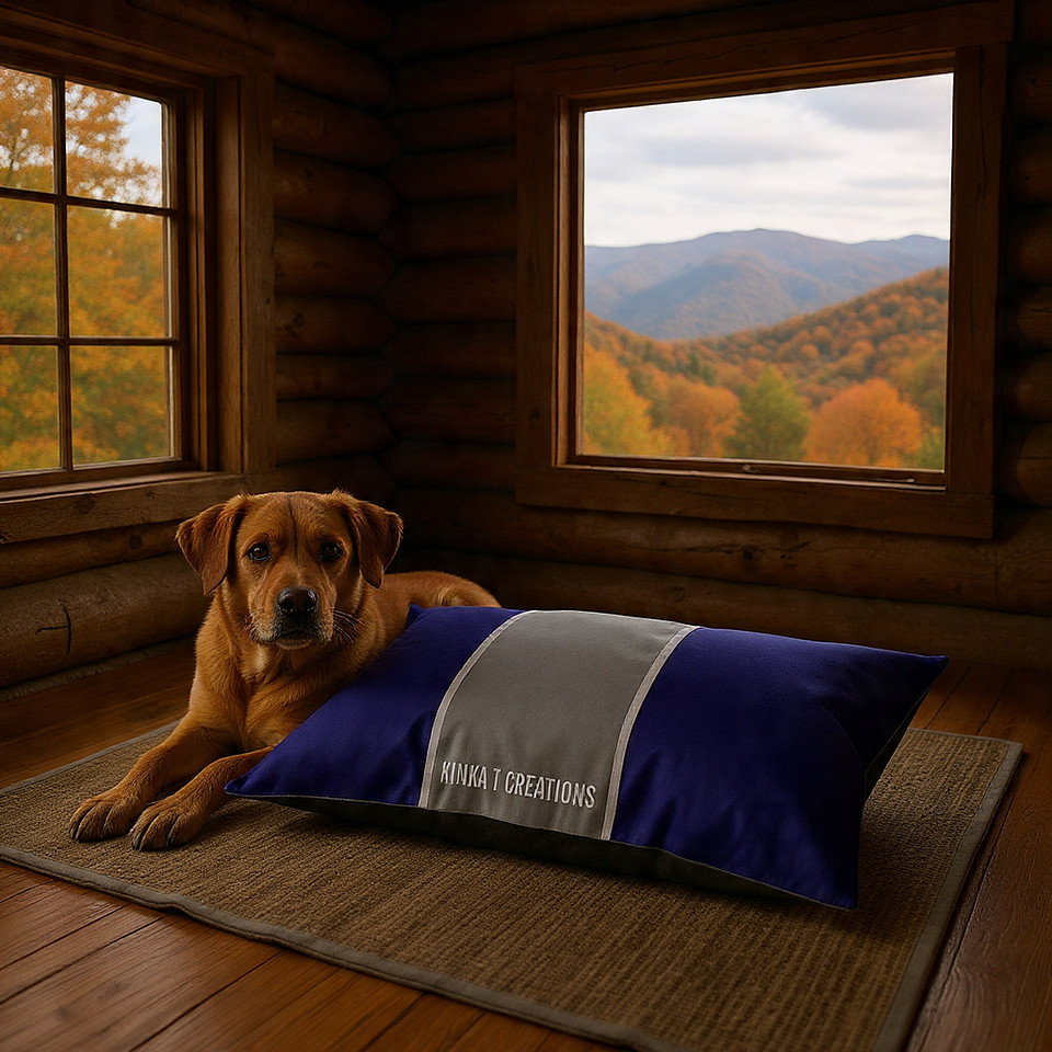 Basic Blues: Pet Pillows