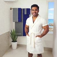 Bath Towel Set: Basic Blues