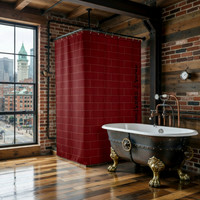 Shower Curtain: Bricks