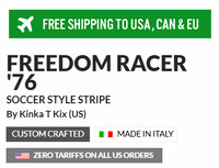 Indoor Soccer Style Shoes: Freedom Racer '76