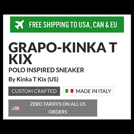 Polo Inspired High Tops: Grapo