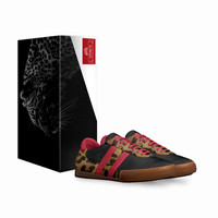 Striped Indoor Soccer Style Shoes: Levito