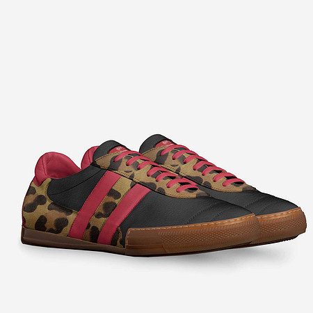 Striped Indoor Soccer Style Shoes: Levito