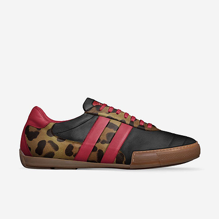 Striped Indoor Soccer Style Shoes: Levito