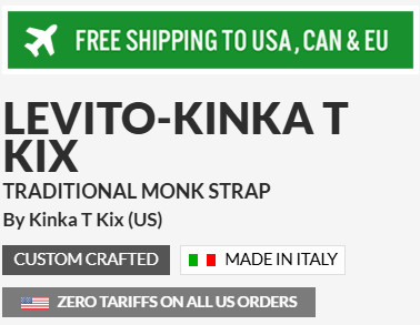 Traditional Monk Strap Shoes: Levito