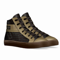 Classic High Top Shoes (Tan): KROX