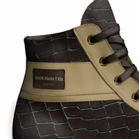 Classic High Top Shoes (Tan): KROX